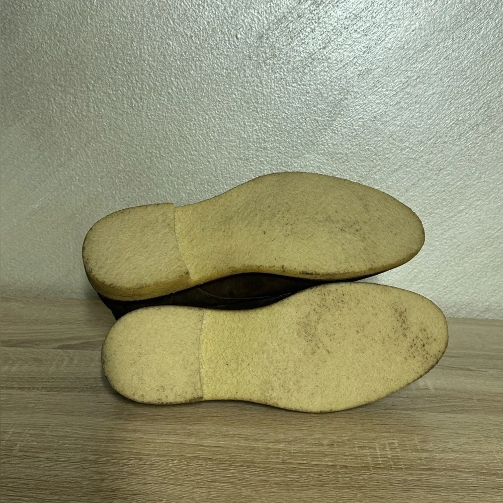 The Mans Store at Bloomingdale’s Chukka Brown Suede Men’s Size 8 Comfort Boots